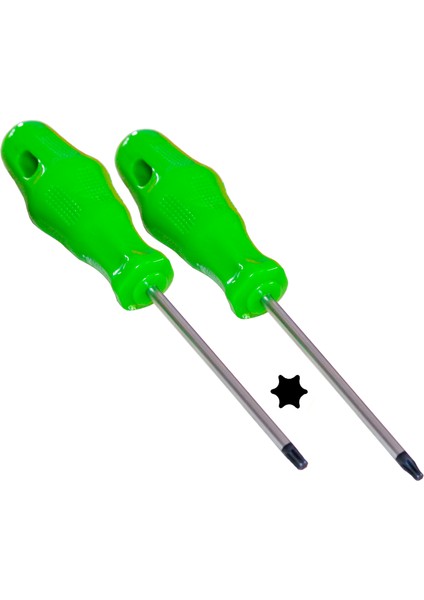 Torx T15 T20 Çamaşır Bulaşık Makinesi Fırın Kapağı Sökme 2'li Tork Tornavida Seti
