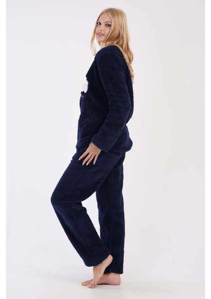 Kadın Welwelsoft Uzun Kol Pijama Takım