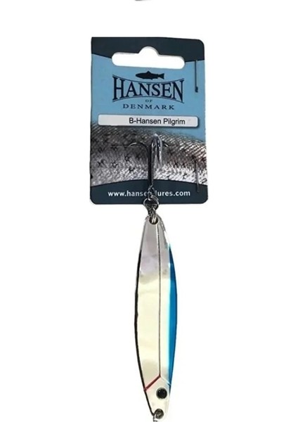 Pilgrim 7.8cm 18GR Silver/blue Lüfer-Levrek Kaşık