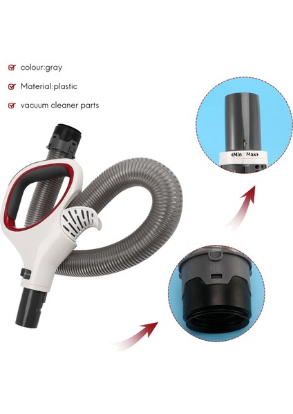 Rotator Kaldırma Modeli NV501 NV500 UV560 NV502 Elektrikli Süpürge Parçaları Için Yedek Hortum Kolu (Yurt Dışından) fiyatları