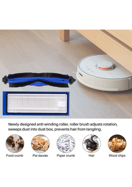 Robovac L70 Hibrit Robot Süpürge Için Yedek Parça Kiti, Aksesuar Kiti (Yurt Dışından)