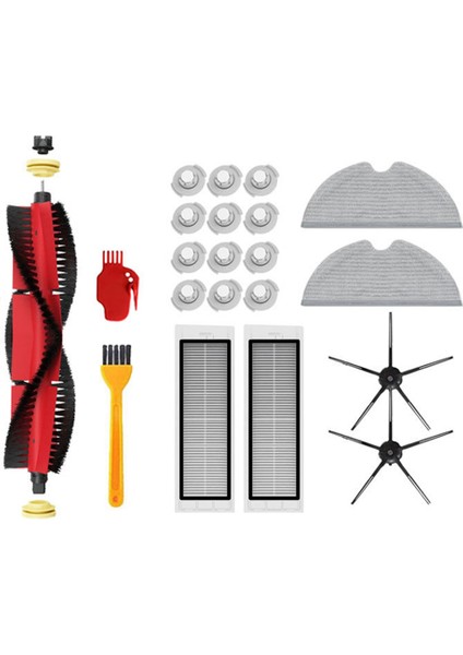 S5 S6 Max Saf E4 Е5 T6 T4 Hepa Filtre Ana Yan Fırça Paspas Bezi Elektrikli Süpürge Aksesuarları (Yurt Dışından)