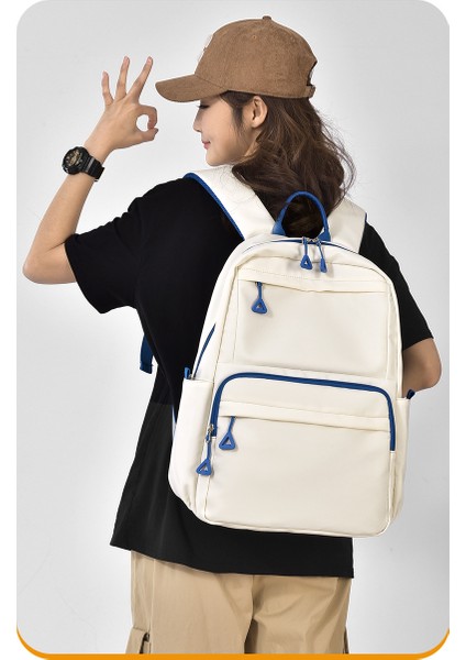 Yeni Büyük Kapasiteli Üniversite Okul Açık Seyahat Sırt Çantası (Yurt Dışından) fırsatları