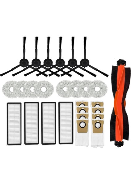X20 PRO/X20 Robotlu Süpürge Için 27 Adet Aksesuar Kiti Ev Temizliği Yedek Parçalar (Yurt Dışından) fırsatları