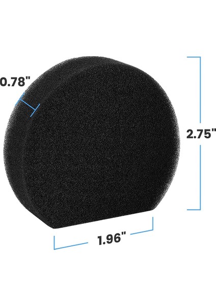 D600 / D601 / V600 / Thunderbrush 520 550 560 / Handy Force 2761 Hepa Filtre Yedek Parçaları Için (Yurt Dışından) indirimleri