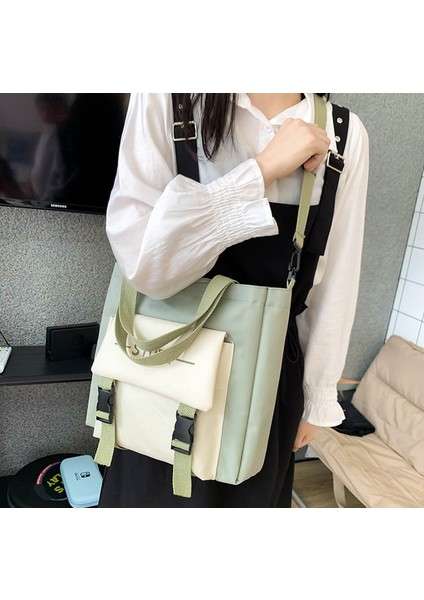 Kampüsü Kanvas Büyük Kapasiteli Öğrenci Okul (Dört Parça) Çantası (Yurt Dışından) indirimleri