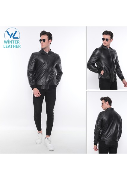 Winter Leather Hakiki Deri Mont