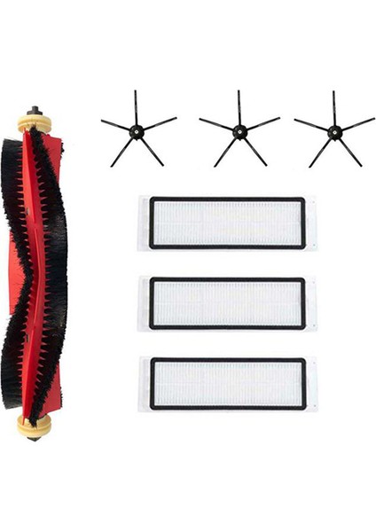 Adet S4 E4 S5 S6 S5 Max Kauçuk Yan Fırça Ana Fırça Rulo Hepa Filtre Max Fırça Filtresi Yedek Parça (Yurt Dışından)