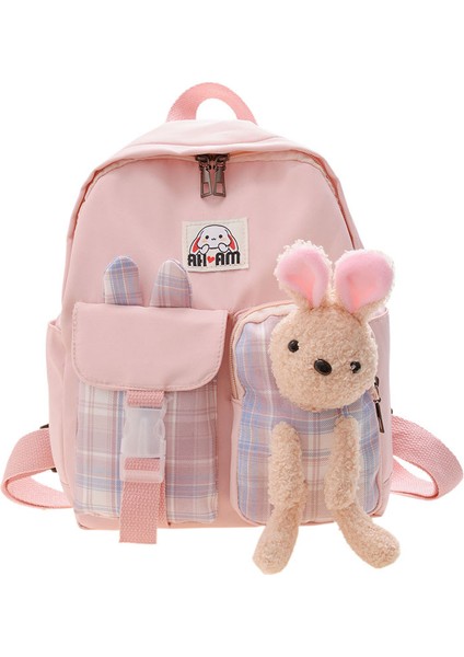 Sevimli Karikatür Küçük Sırt Peluş Tavşan Aksesuarları Okul Çantası (Yurt Dışından)