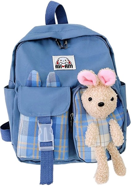 Sevimli Karikatür Küçük Sırt Peluş Tavşan Aksesuarları Okul Çantası (Yurt Dışından)
