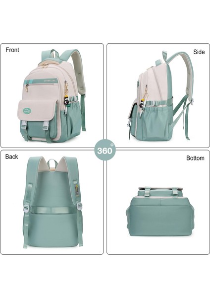 Büyük Kapasiteli Sırt Öğrenci Okul Çok Bölmeli Seyahat Çantası (Yurt Dışından) modelleri