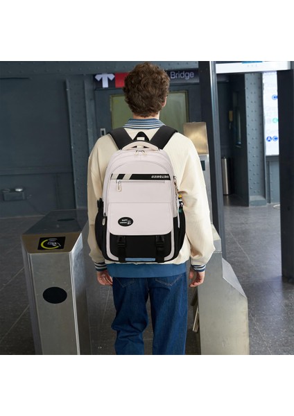 Büyük Kapasiteli Sırt Öğrenci Okul Çok Bölmeli Seyahat Çantası (Yurt Dışından) indirimleri