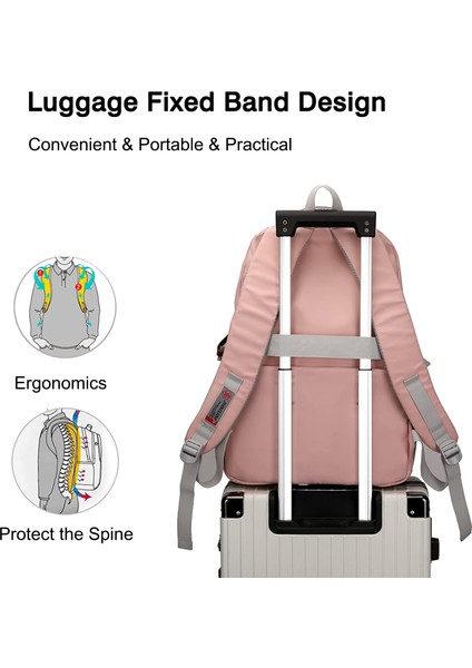 Büyük Kapasiteli Öğrenci Okul Çantası Hafif Kampüs Kız Sırt Çantası (Yurt Dışından) fırsatları