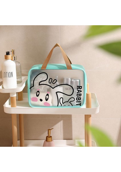 Taşınabilir Su Geçirmez Makyaj Büyük Kapasiteli Şeffaf Makyaj Saklama Çantası (Yurt Dışından) fırsatları