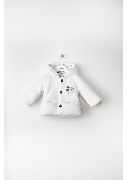 Babyhola 2.5 tog Pamuk Astar Bebek Çocuk Polar Kaban 12522