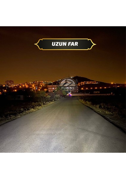 Ford Connect Için Uyumlu Şimşek Etkili Mercek LED Xenon Çift Renk