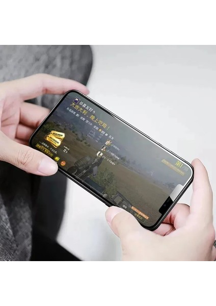 iPhon 14 Plus Anti Statik Kavisli Ekran Koruyucu kırlmaz Cam Ultra Kalınlık 0.40MM