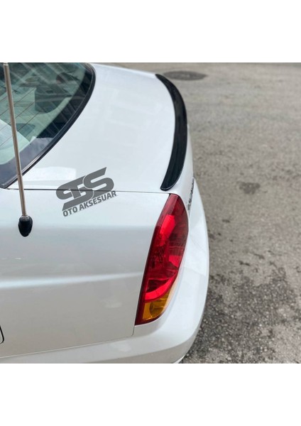 Hyundai Accent Admira Milenyum Bagaj Üstü Spoiler Piano Black Bagaj Üstü Spoyler