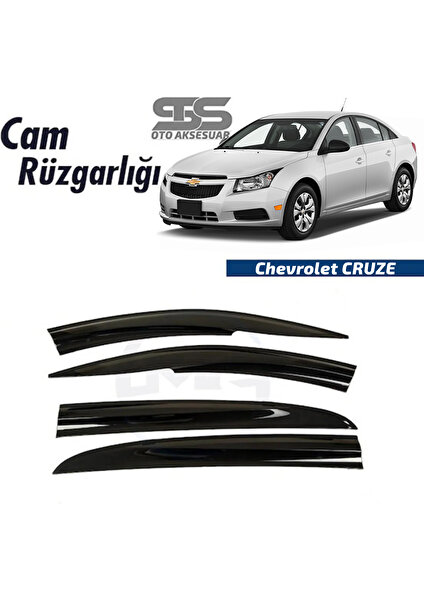 Fruens Cam Rüzgarlığı Chevrolet Cruze Mügen Tip Piano Black