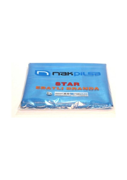 ABK PLASTİK Star Abkplastik Su Kar Geçirmez Ebatlı Branda Çadır 3m x 4m