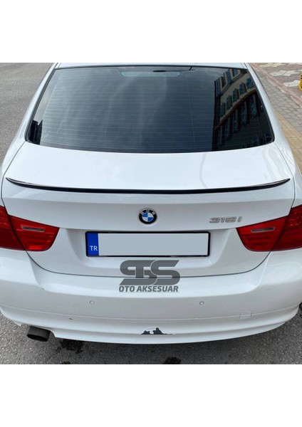 Bmw E90 316 318 320 325 330 Bagaj Üstü Spoiler Piano Black