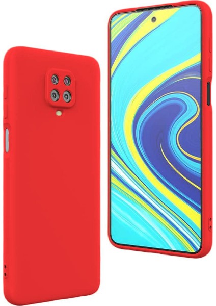 Xiaomi Redmi Note 9 Pro ile Uyumlu Içi Kadife Dokulu Kamera Korumalı Silikon Lansman Kılıf