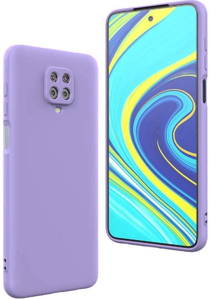 Xiaomi Redmi Note 9 Pro ile Uyumlu Içi Kadife Dokulu Kamera Korumalı Silikon Lansman Kılıf