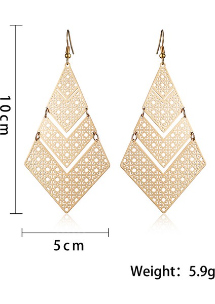 Içi Boş Oyma Çiçek Vintage Küpe (Yurt Dışından) fiyatları