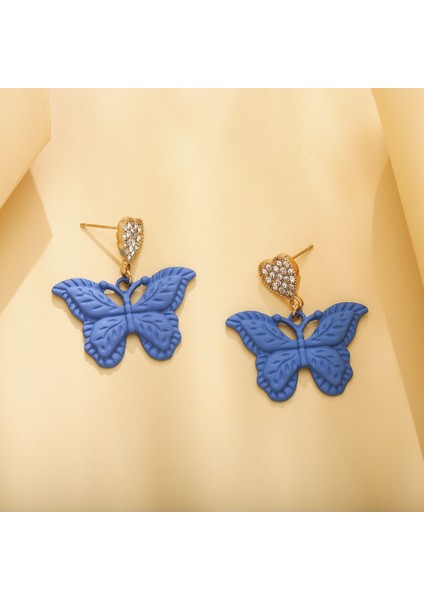 Kalp Kelebek Küpe (Yurt Dışından) modelleri