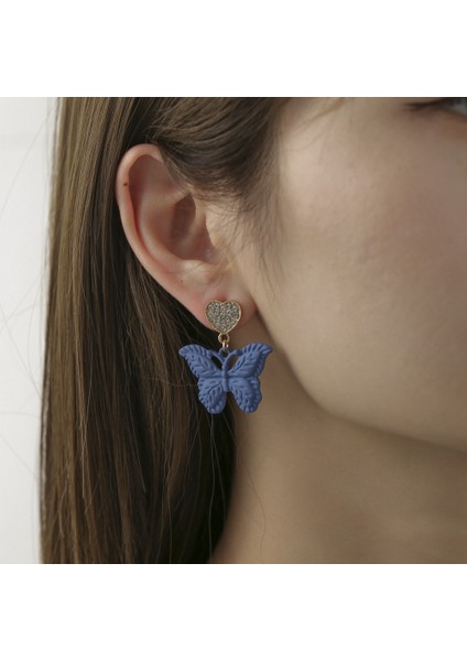 Kalp Kelebek Küpe (Yurt Dışından) fırsatları