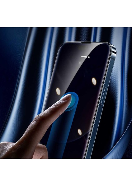 iPhone 11 Uyumlu Privacy Bilvis Double Strong Tempered Glass Hayalet Cam Ekran Koruyucu