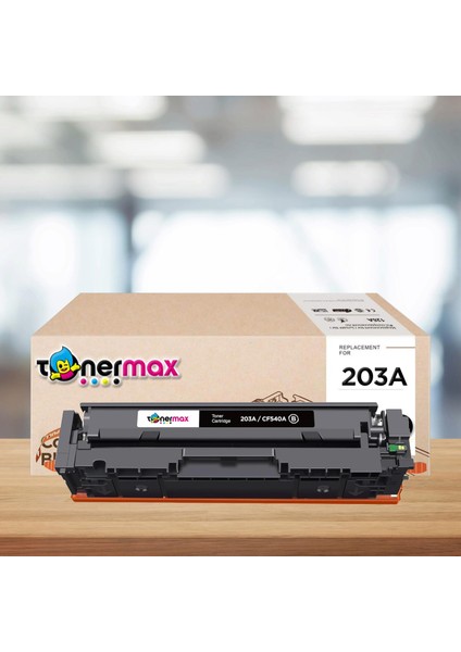 Hp 203A CF540A / Hp Color Laserjet Pro M281FDW Muadil Toner Takım