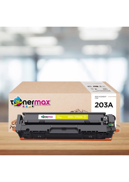 Tonermax Hp 203A CF540A / Hp M254NW Muadil Toner Takım