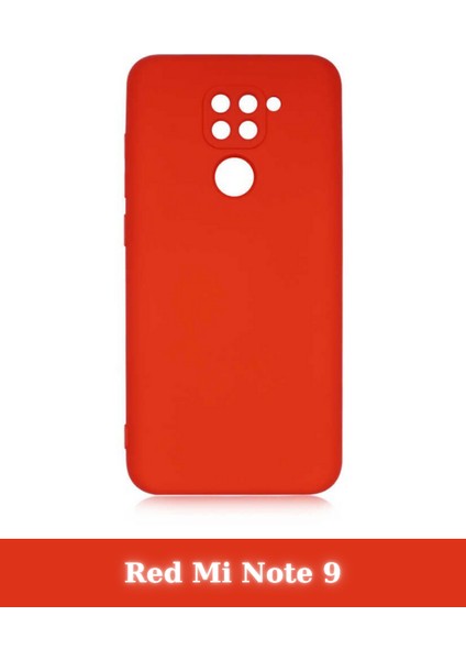 Xiaomi Redmi Note 9 ile Uyumlu Içi Kadife Dokulu Kamera Korumalı Silikon Lansman Kılıf