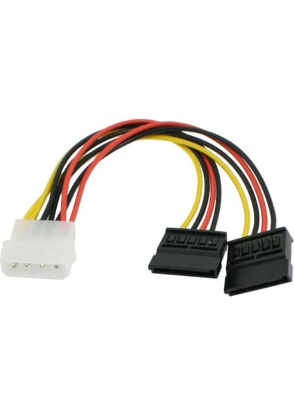 30 cm 4 Pin Molex Power 2 x Sata Power Ide Power 2x Sata Power Çevirici