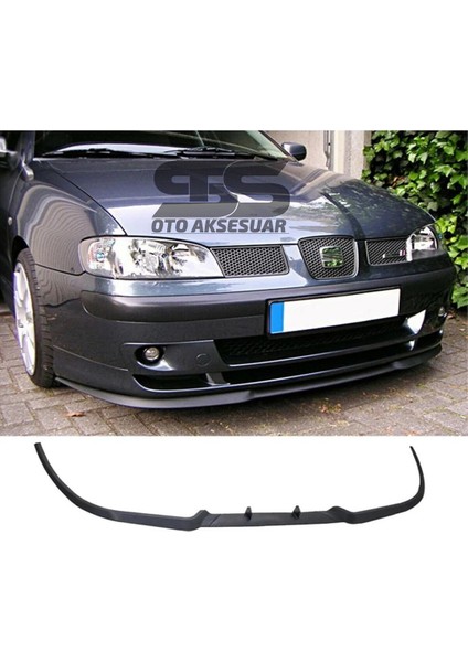 Seat Ibiza Mk2 Cupra R Uyumlu Ön Lip Mat Siyah Ön Tampon Lip