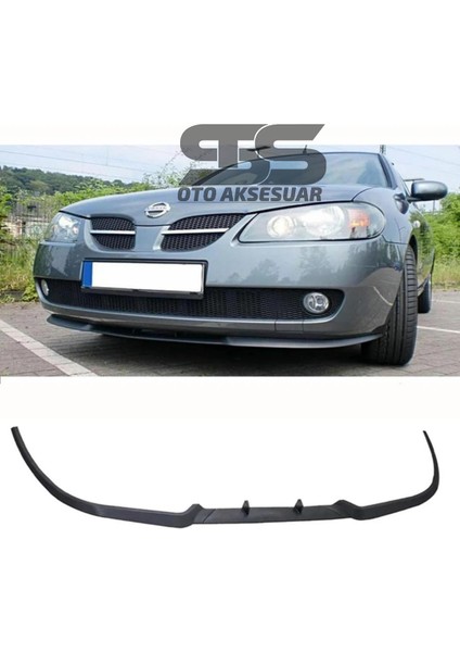 Fruens Nissan Almera Cupra R Uyumlu Ön Lip Mat Siyah Ön Tampon Lip