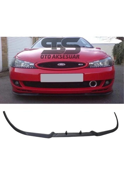 Fruens Ford Contour Cupra R Uyumlu Ön Lip Mat Siyah Ön Tampon Lip