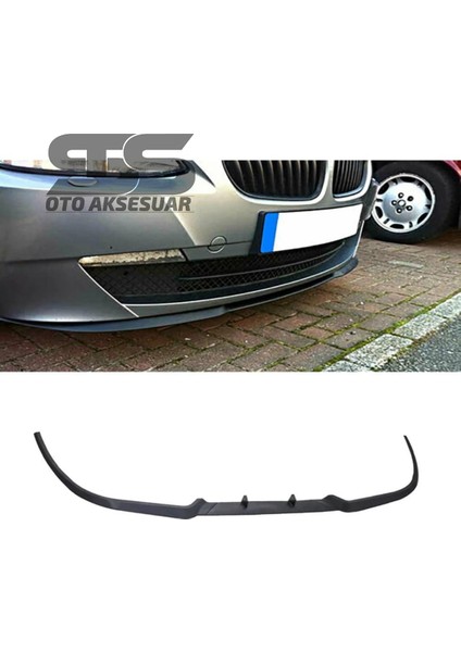 Bmw Z4 E85 Bmw 3 Series E46 M3 Cupra R Uyumlu Ön Lip Mat Siyah Ön Tampon Lip