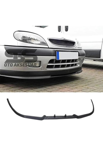 Fruens Citroen Saxo Cupra R Uyumlu Ön Lip Mat Siyah Ön Tampon Lip