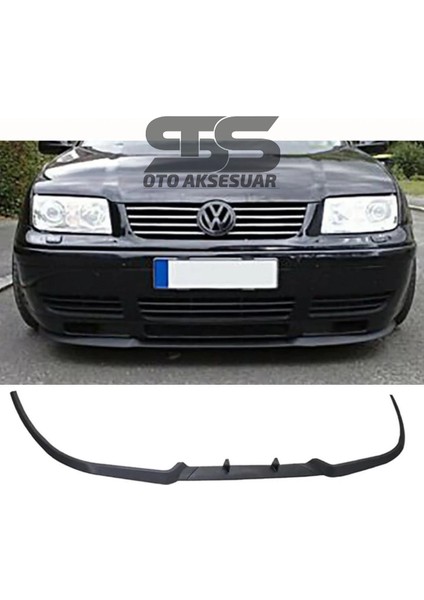 Fruens Jetta Mk4 Cupra R Uyumlu Ön Lip Mat Siyah Ön Tampon Lip