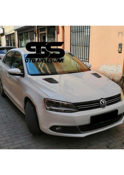 Fruens Volkswagen Jetta Mk6 Uyumlu Piano Black Kaput Üstü Havalandırma Izgarası