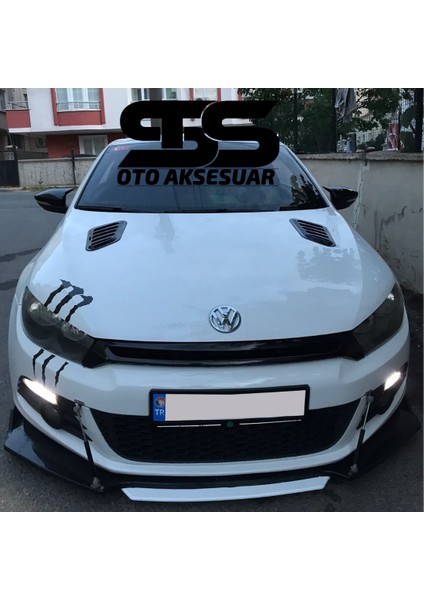 Fruens Volkswagen Scirocco Uyumlu Piano Black Kaput Üstü Havalandırma Izgarası fiyatları