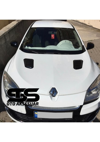 Fruens Renault Megan 3 Uyumlu Piano Black Kaput Üstü Havalandırma Izgarası fiyatları