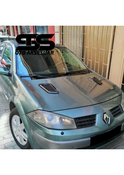 Fruens Renault Megane 2 Uyumlu Piano Black Kaput Üstü Havalandırma Izgarası fiyatları