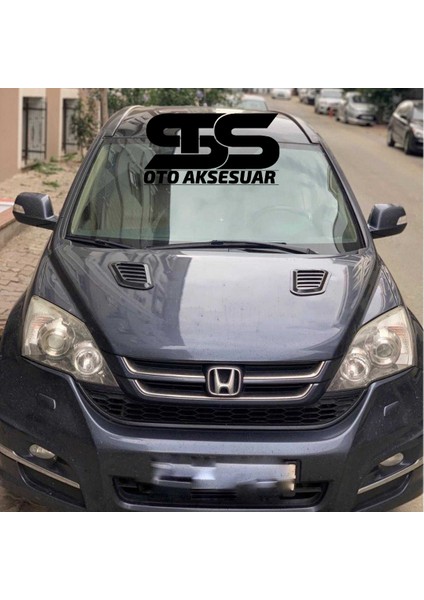Fruens Honda Cr-V Uyumlu Piano Black Kaput Üstü Havalandırma Izgarası
