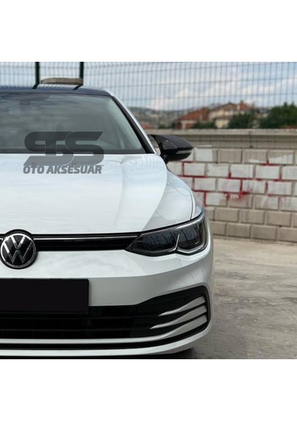 Fruens Vw Golf 8 Batman Yarasa Ayna Kapağı Piano Black 2021 Model