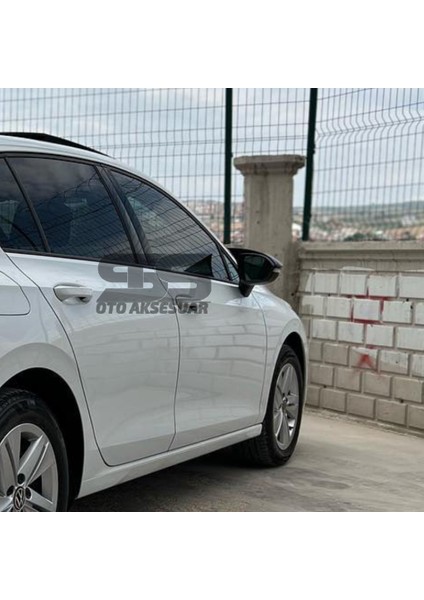 Fruens Vw Golf 8 Batman Yarasa Ayna Kapağı Piano Black 2021 Model modelleri