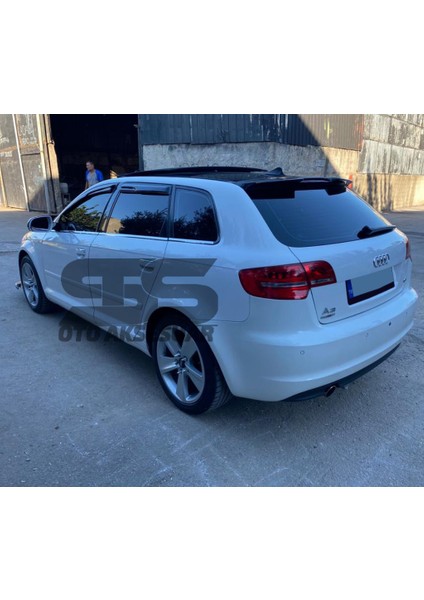 Fruens Audi A3 8p Batman Yarasa Ayna Kapağı Piano Black / 2008-2012