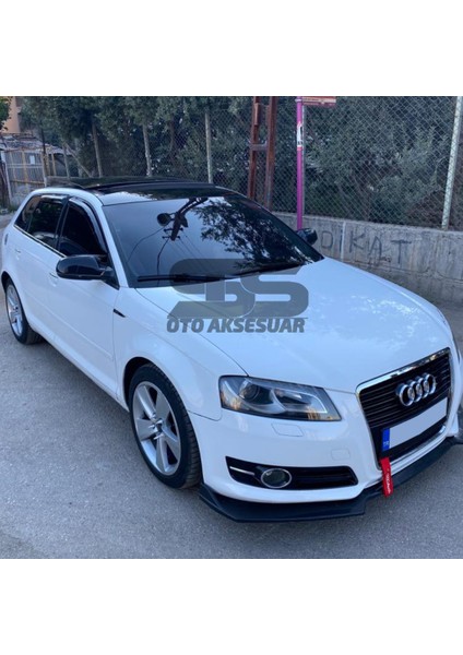 Fruens Audi A3 8p Batman Yarasa Ayna Kapağı Piano Black / 2008-2012